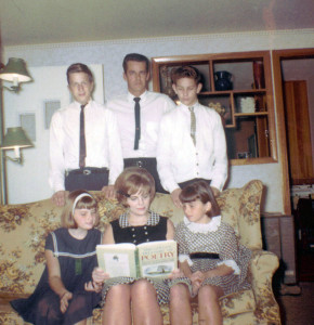 poetry book family photo